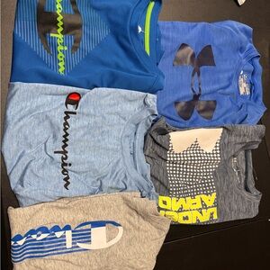 Champion and Under Armour Graphic T-Shirts